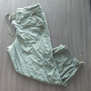 Liz Claiborne Drawstring Waist Cargo Capris